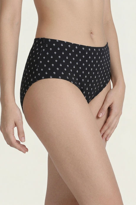 Zivame Medium Rise Full Coverage Hipster Panty (Pack of 3) - Multicolor — image 11